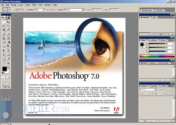 adobe photoshop 7.0 tools and functions download